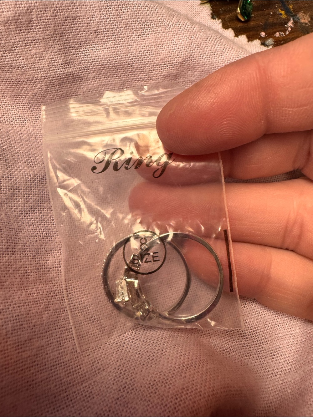Sterling Silver Ring Set - 'Ring' Packaging